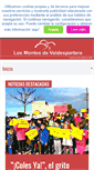 Mobile Screenshot of losmontesdevaldespartera.org